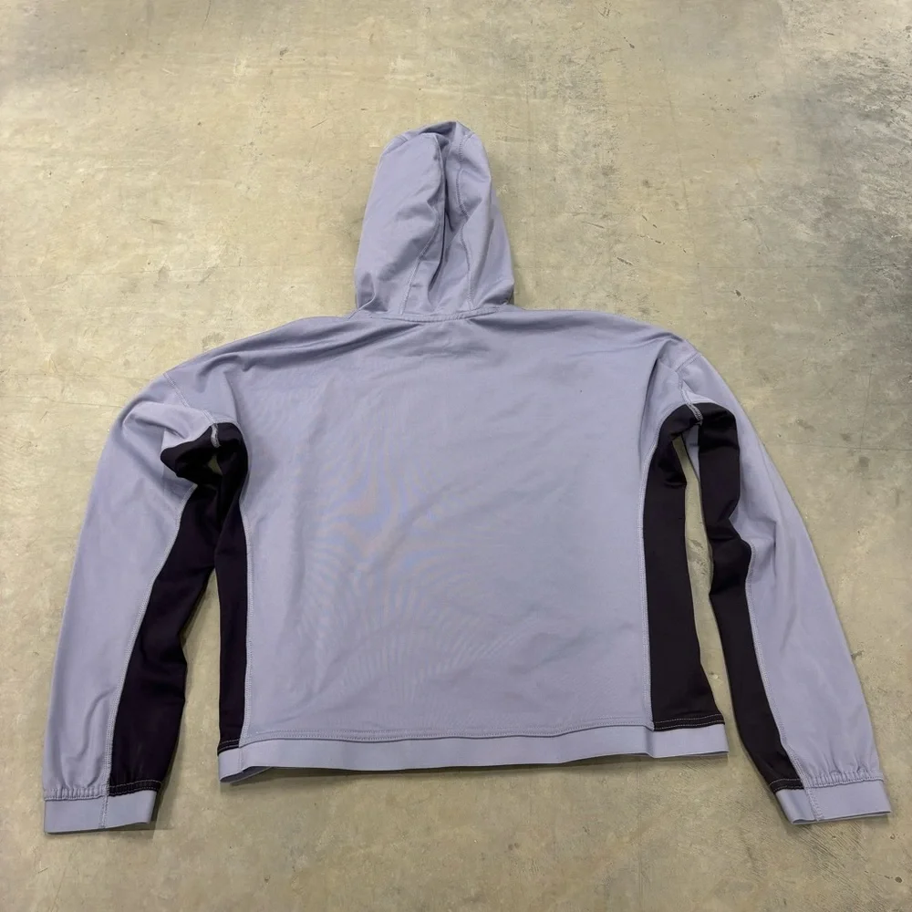 Nike Womens Indigo Haze‎ Therma-Fit Pacer Running Hoodie Jacket Size Small